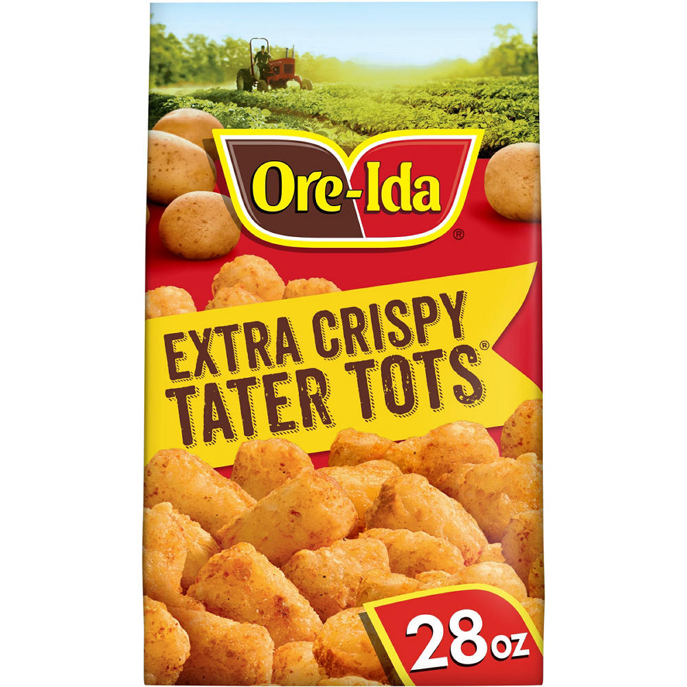 Ore-Ida Extra Crispy Tater Tots, 28 oz