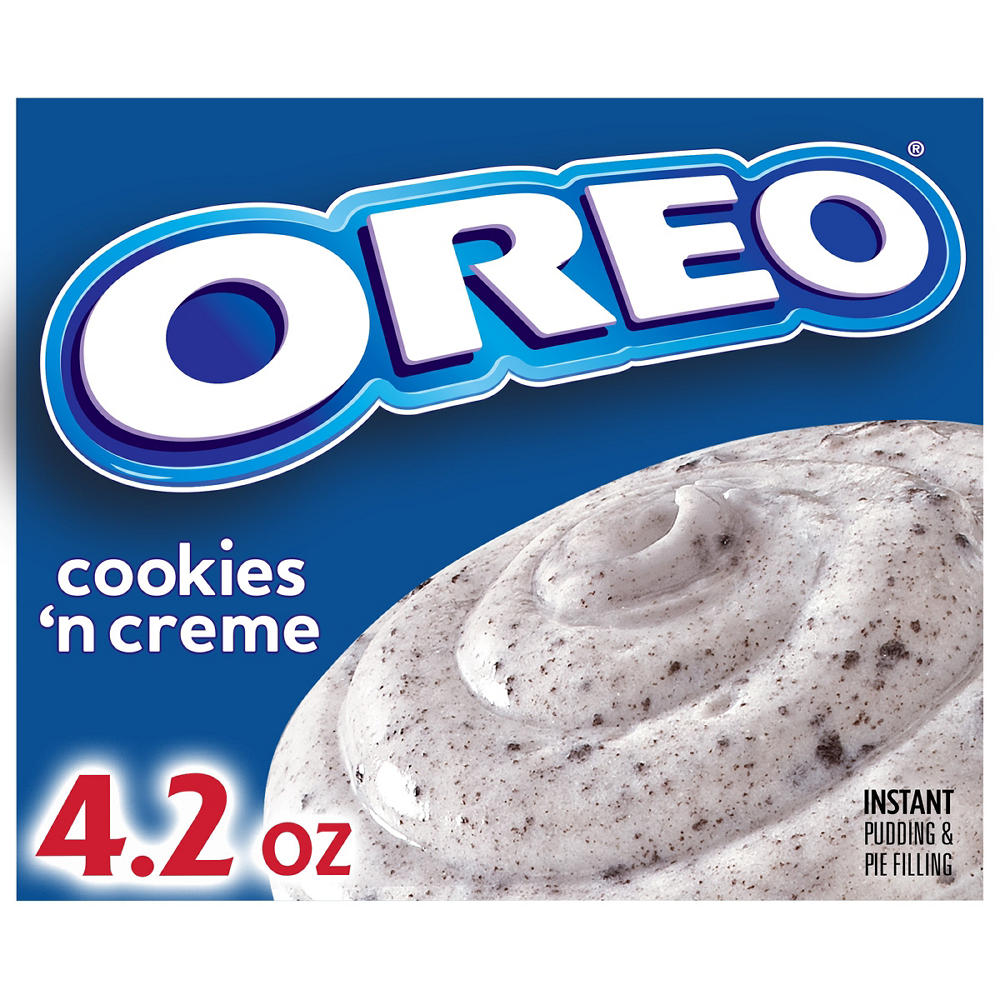 Jell-O Oreo Cookies 'n Creme Instant Pudding Mix, 4.2 oz