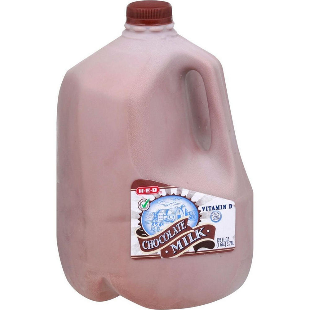 H-E-B Chocolate Milk, 1 gal