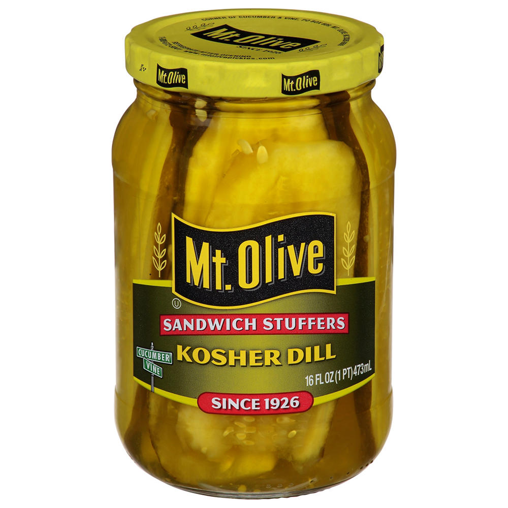 Mt. Olive Kosher Dill Sandwich Stuffers, 16 oz