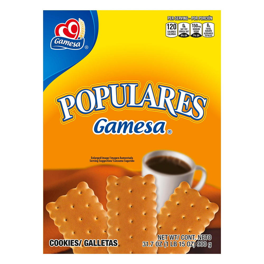 Gamesa Populares Cookies, 31.7 oz