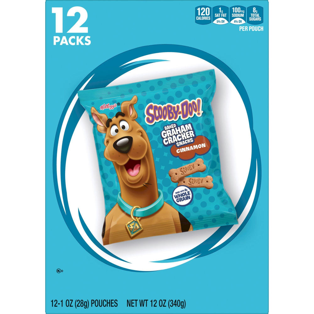 Kellogg's Cinnamon Baked Graham Cracker Sticks, 12 oz, 12 ct