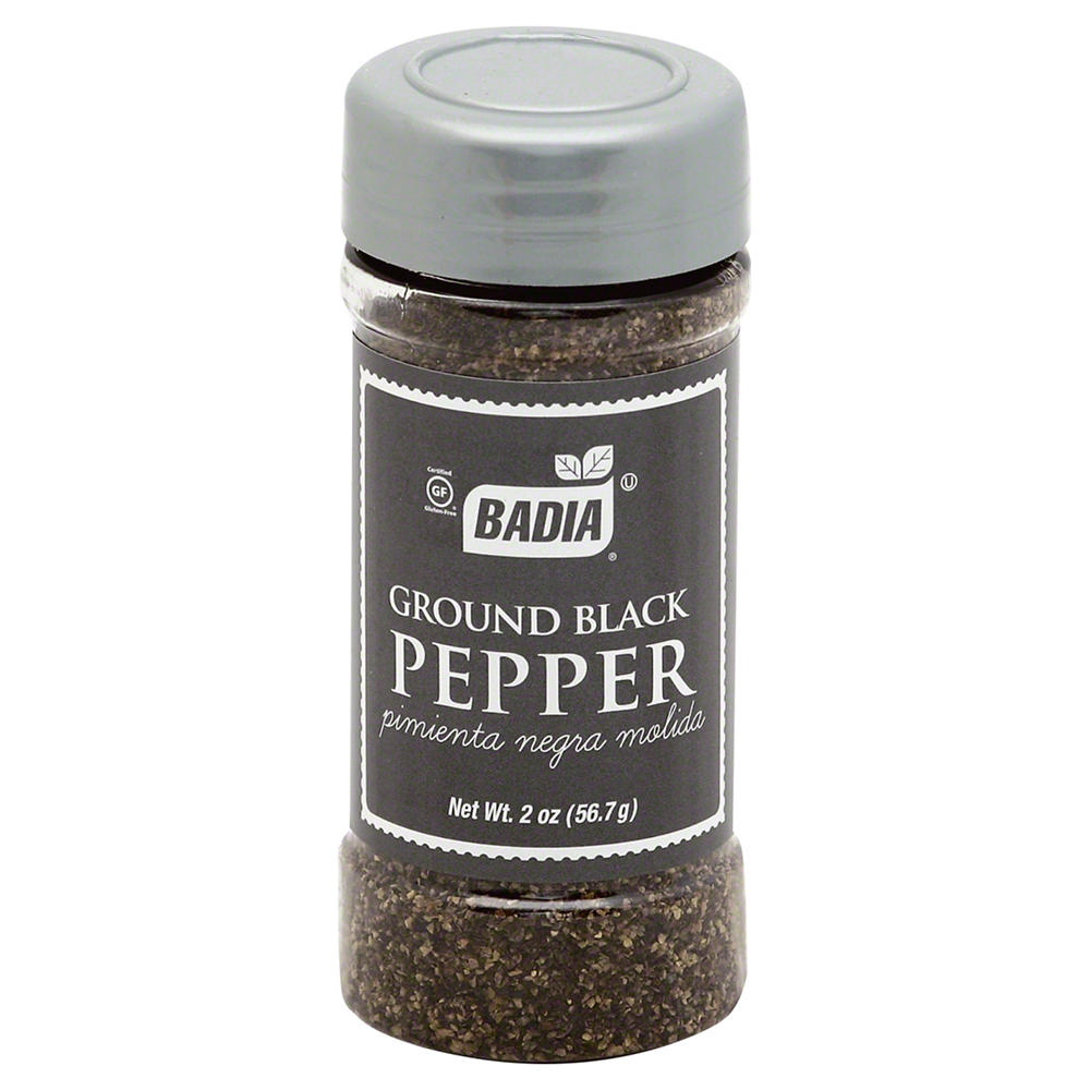 Badia Ground Black Pepper, 2 oz