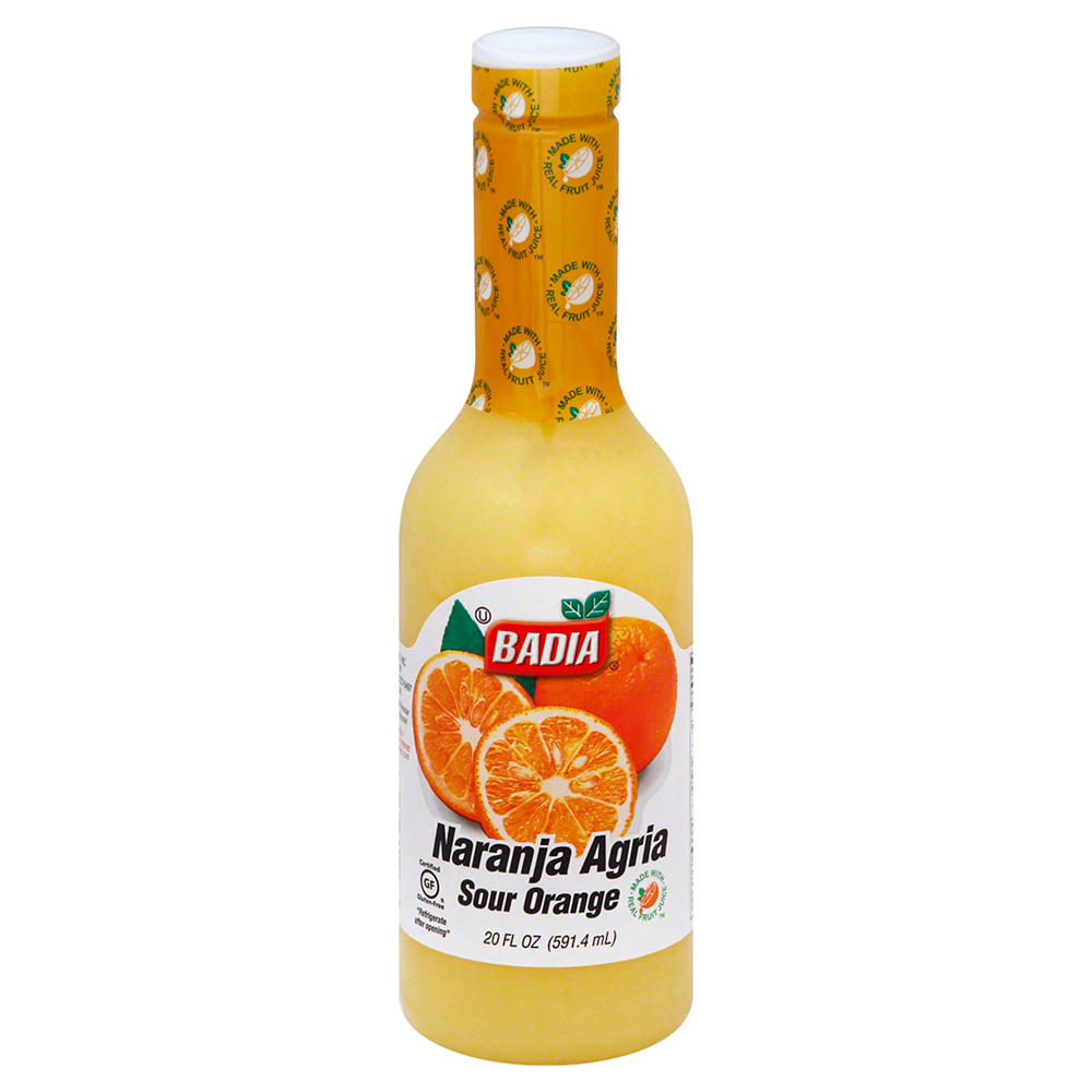 Badia Orange Bitter-Naranja Agria, 20 oz