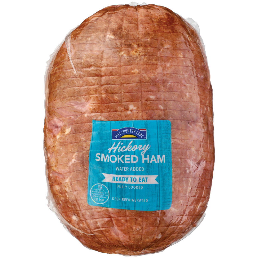 Hill Country Fare Hickory-Smoked Ham, Custom Sliced, lb