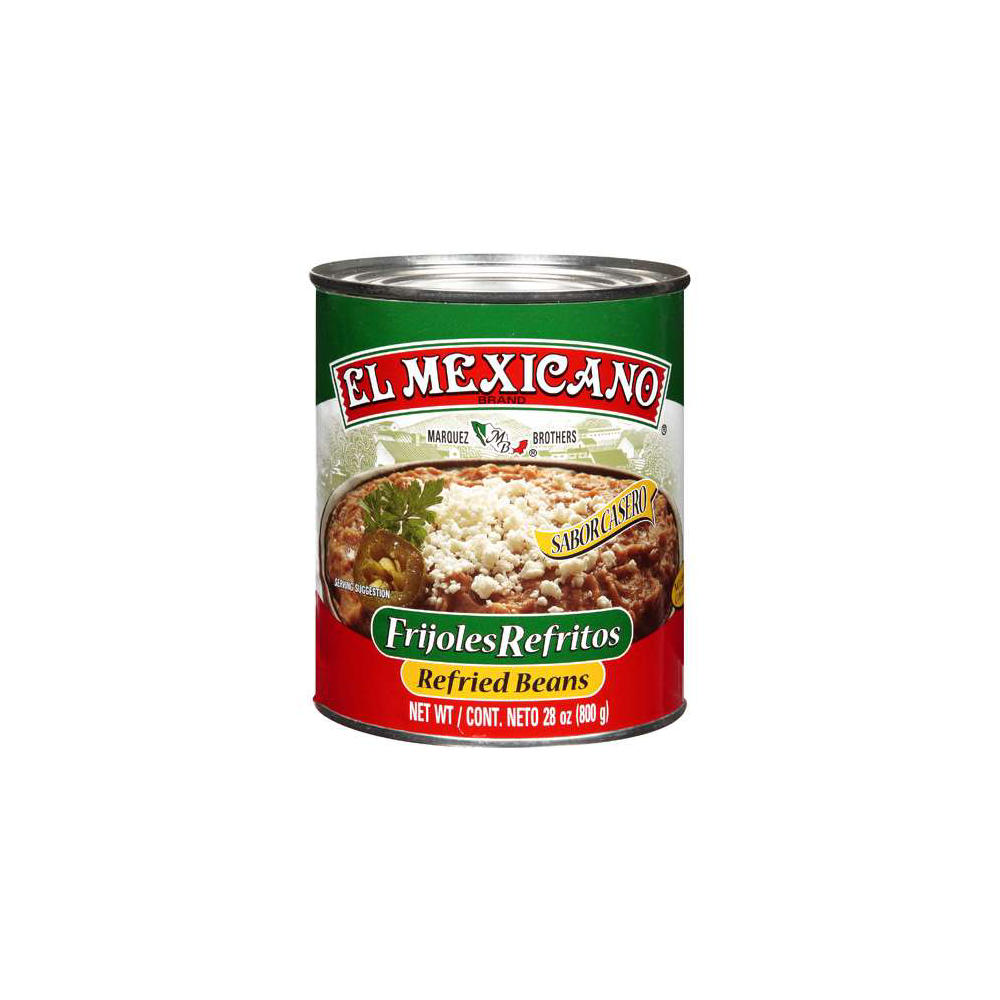 El Mexicano Refried Beans, 26 oz