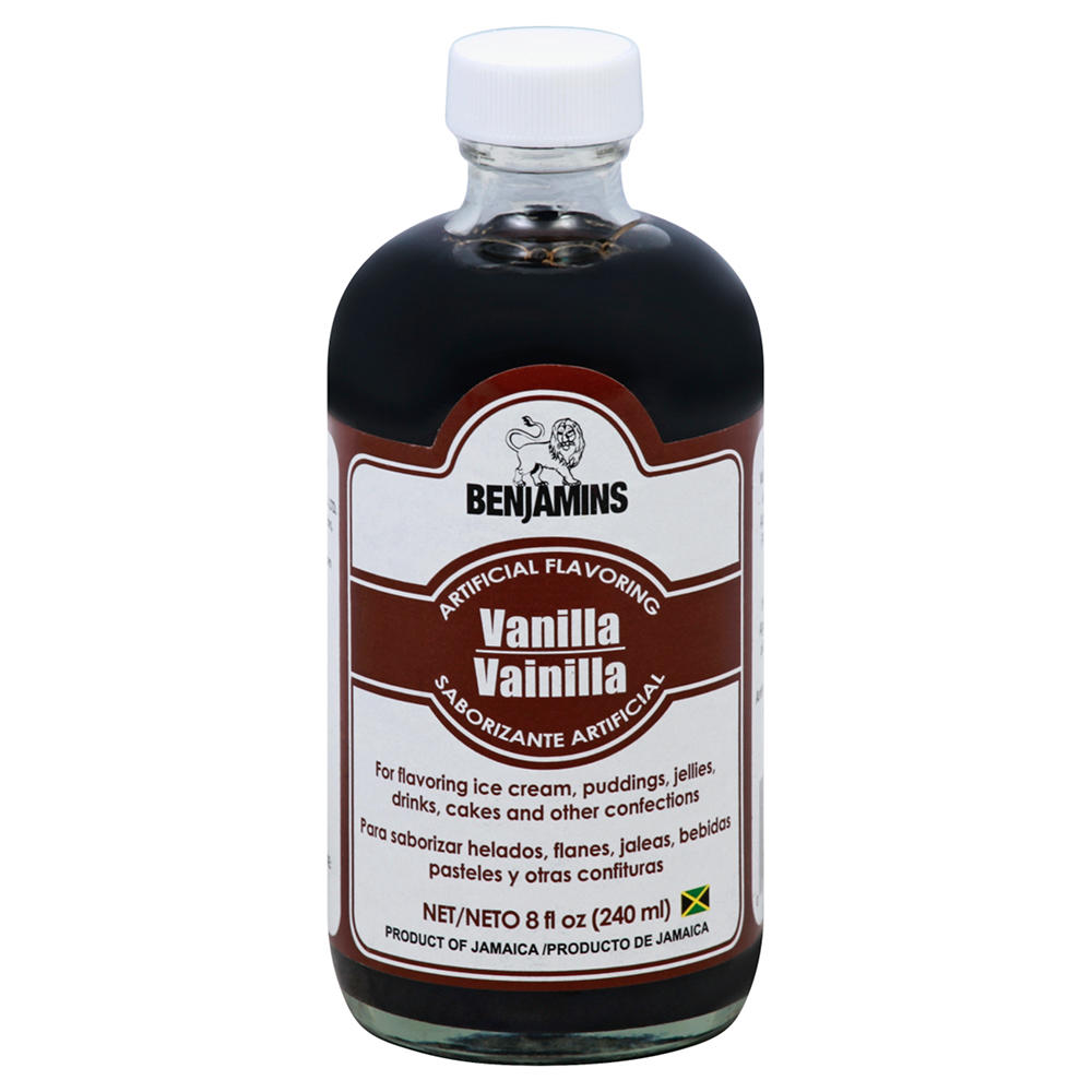 Benajamins Vanilla Flavoring, 8 oz