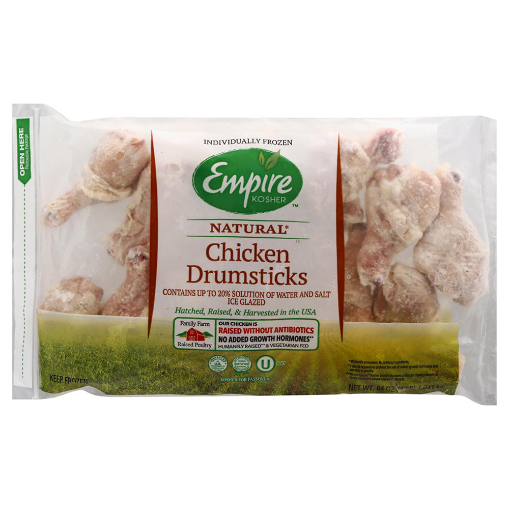 Empire Kosher Chicken Drumsticks, 4 lb