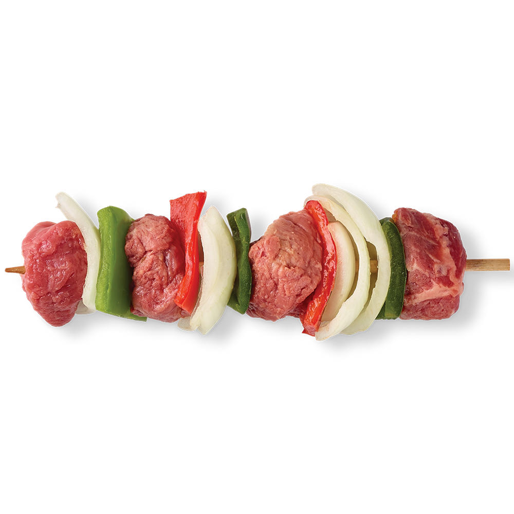 H-E-B Meat Market Beef Kabob, Avg. 0.5 lb