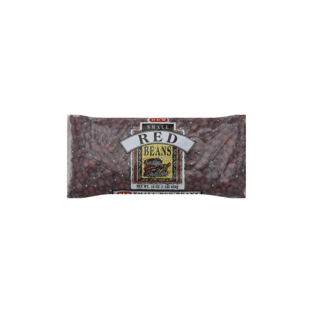 H-E-B Small Red Beans, 16 oz