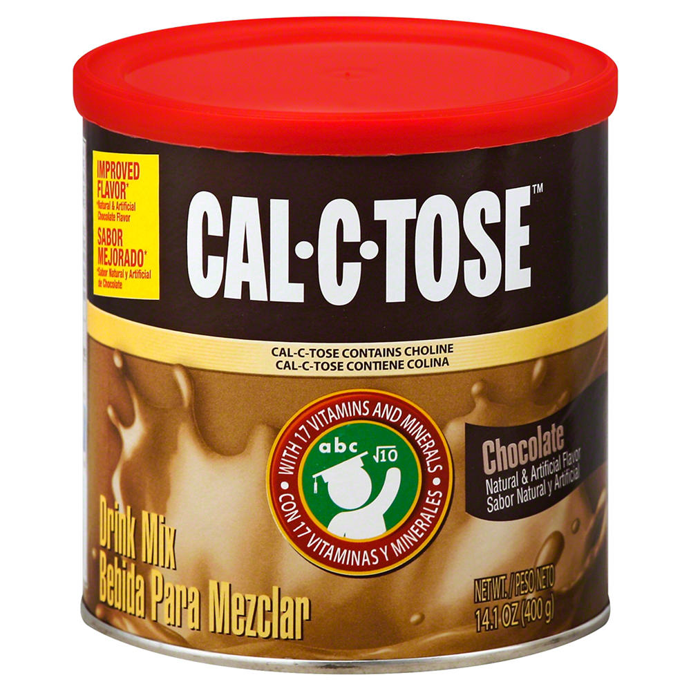 Cal-C-Tose Chocolate Drink Mix, 14.1 oz