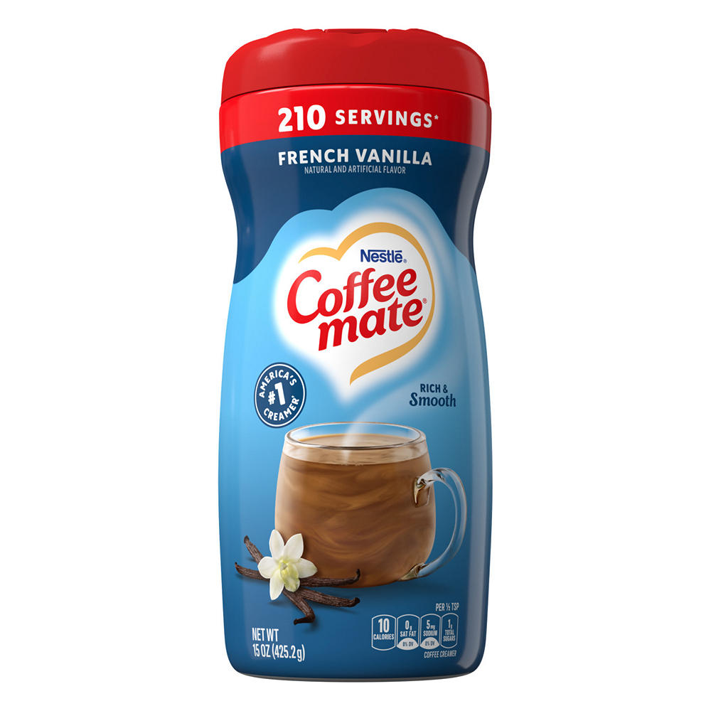 Nestle Coffee Mate Powdered Coffee Creamer - French Vanilla, 15 oz