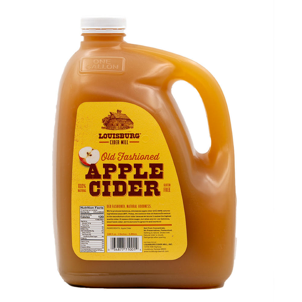 Louisburg Cider Mill Old Fashioned Apple Cider, 1 gal