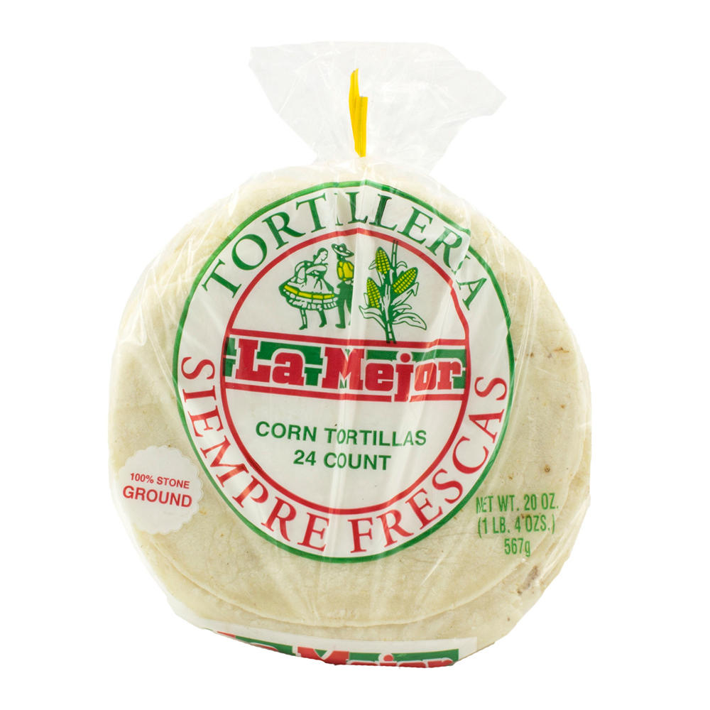 La Mejor Corn Tortillas, 24 ct
