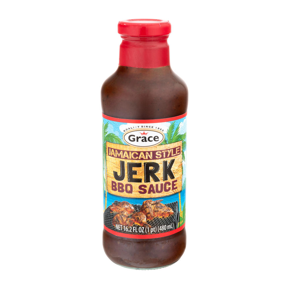 Grace Jamaican Style Jerk BBQ Sauce, 16.2 oz