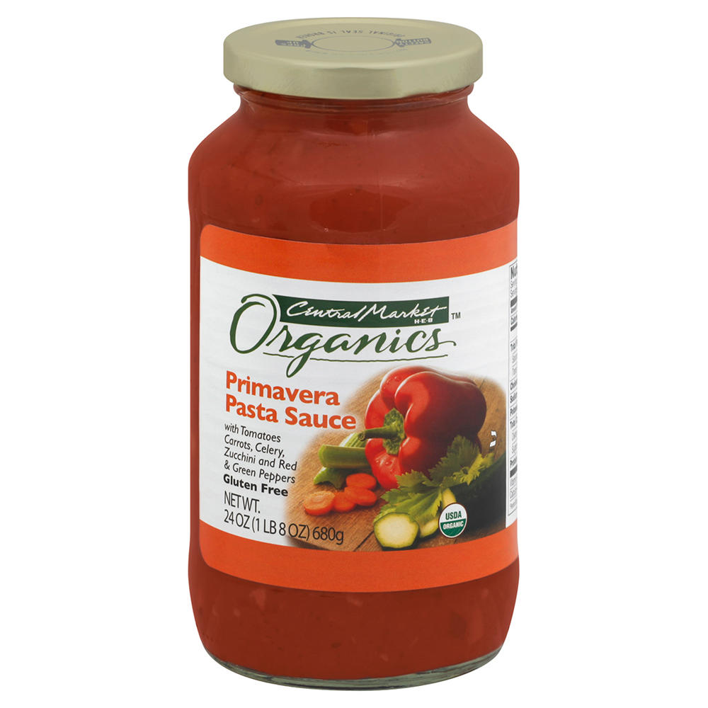 Central Market Organics Primavera Pasta Sauce, 24 oz