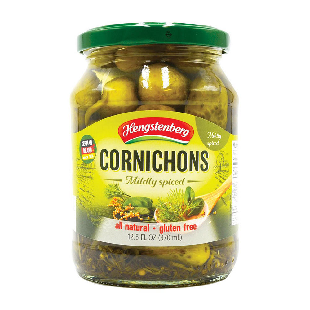 Hengstenberg Cornichons, 12.5 oz