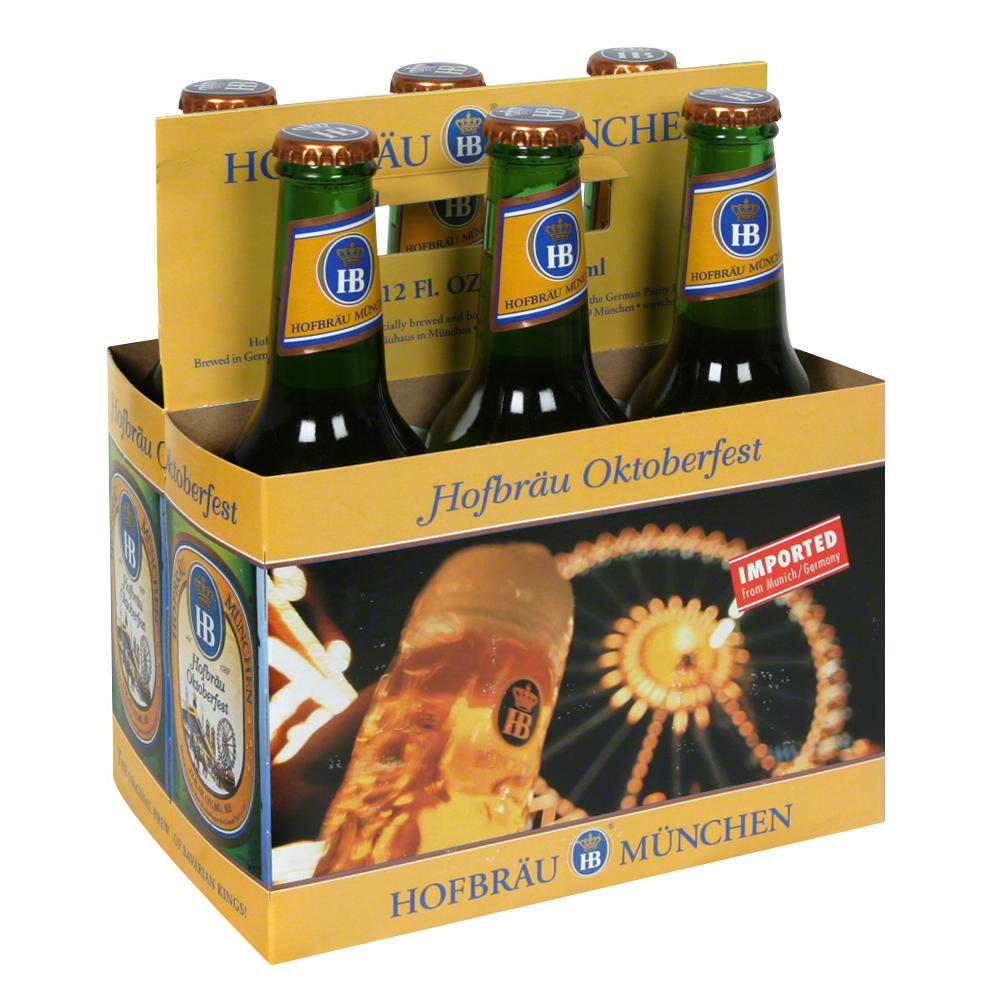 Hofbrau Oktoberfest 6 pk Bottles, 12 oz