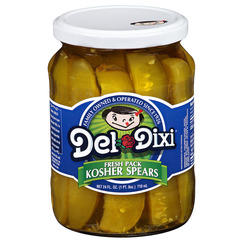 Best Maid Del Dixi Kosher Spears, 24 oz