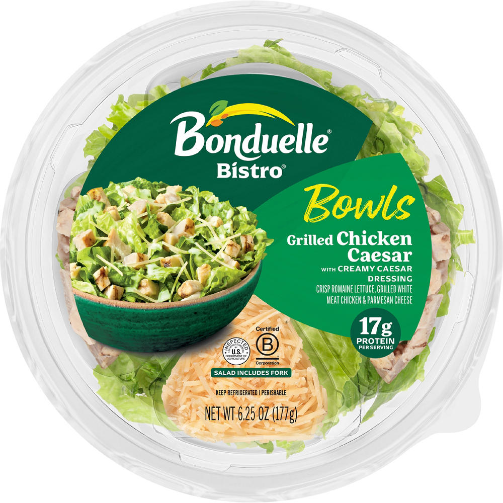 Bonduelle Bistro Salad Bowl - Chicken Caesar, 6.25 oz