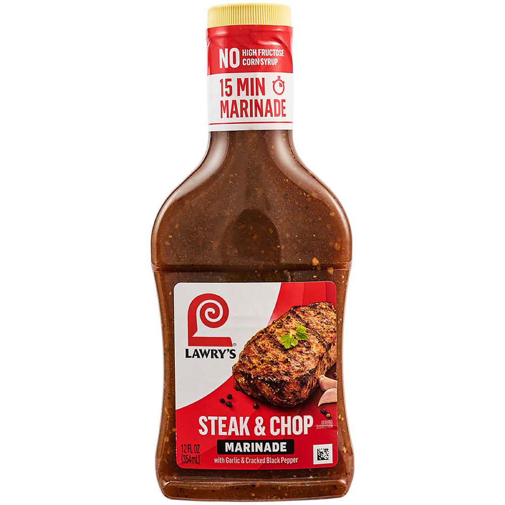 Lawry's Steak & Chop Marinade, 12 oz