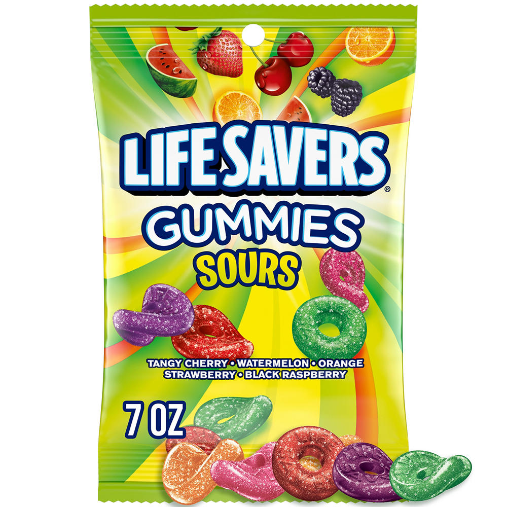 Life Savers Sour Gummy Candy, 7 oz