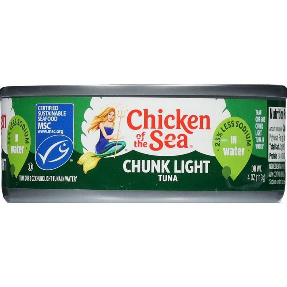 Chicken of the Sea Chunk Light Tuna in Water, 5 oz