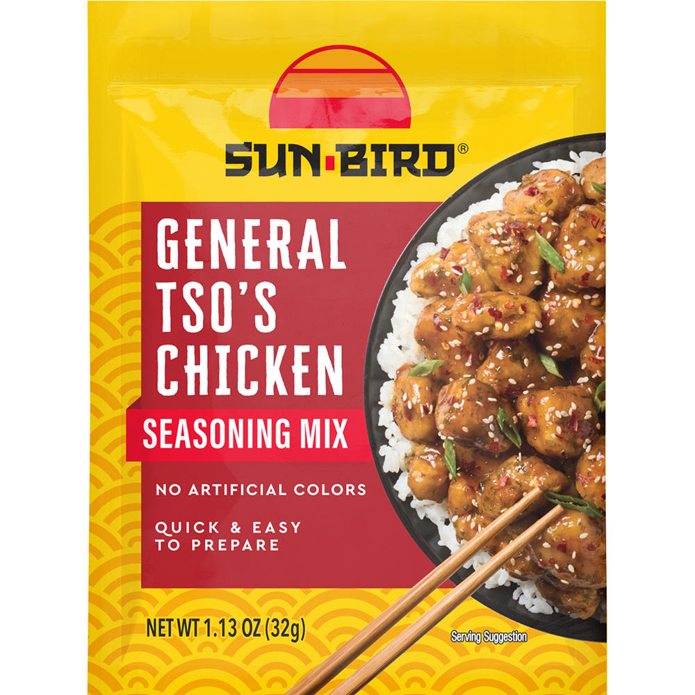 Sun-Bird General Tso's Chicken Seasoning Mix, 1.13 oz