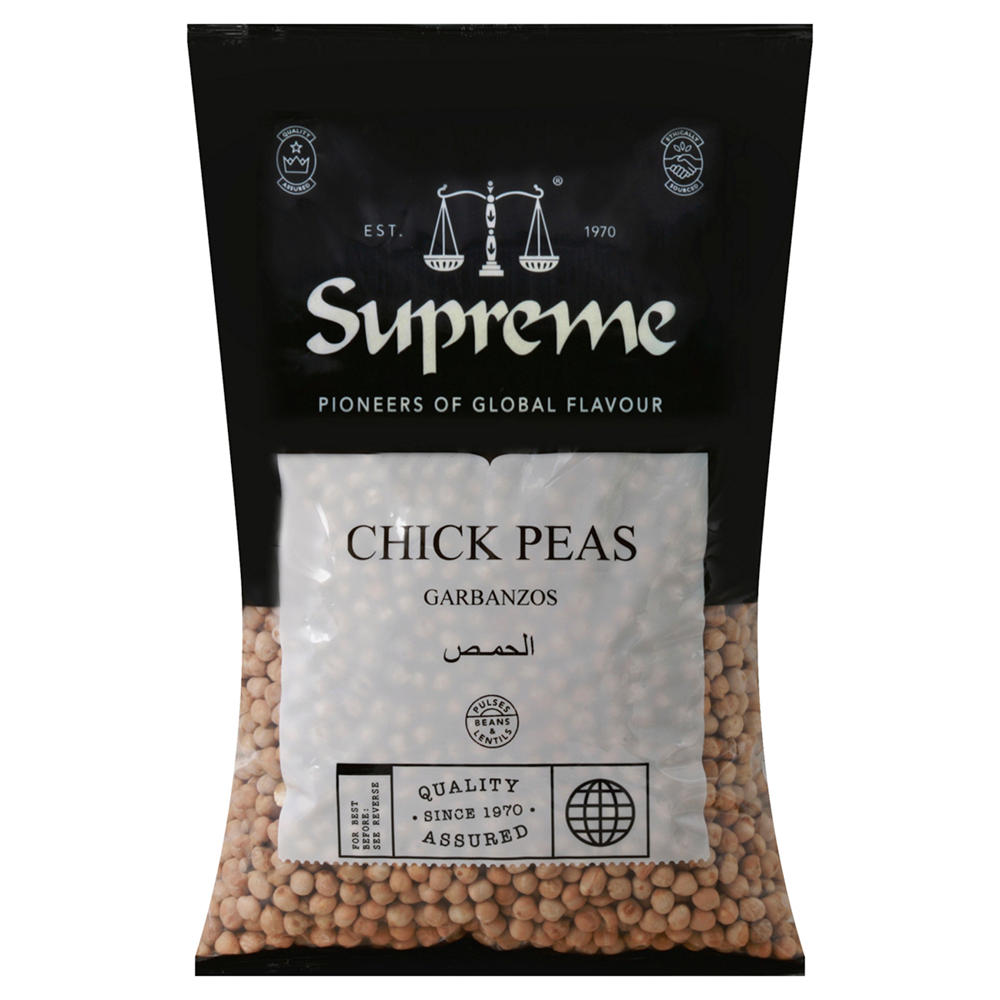 Supreme Chick Peas Garbanzos, 4 lb