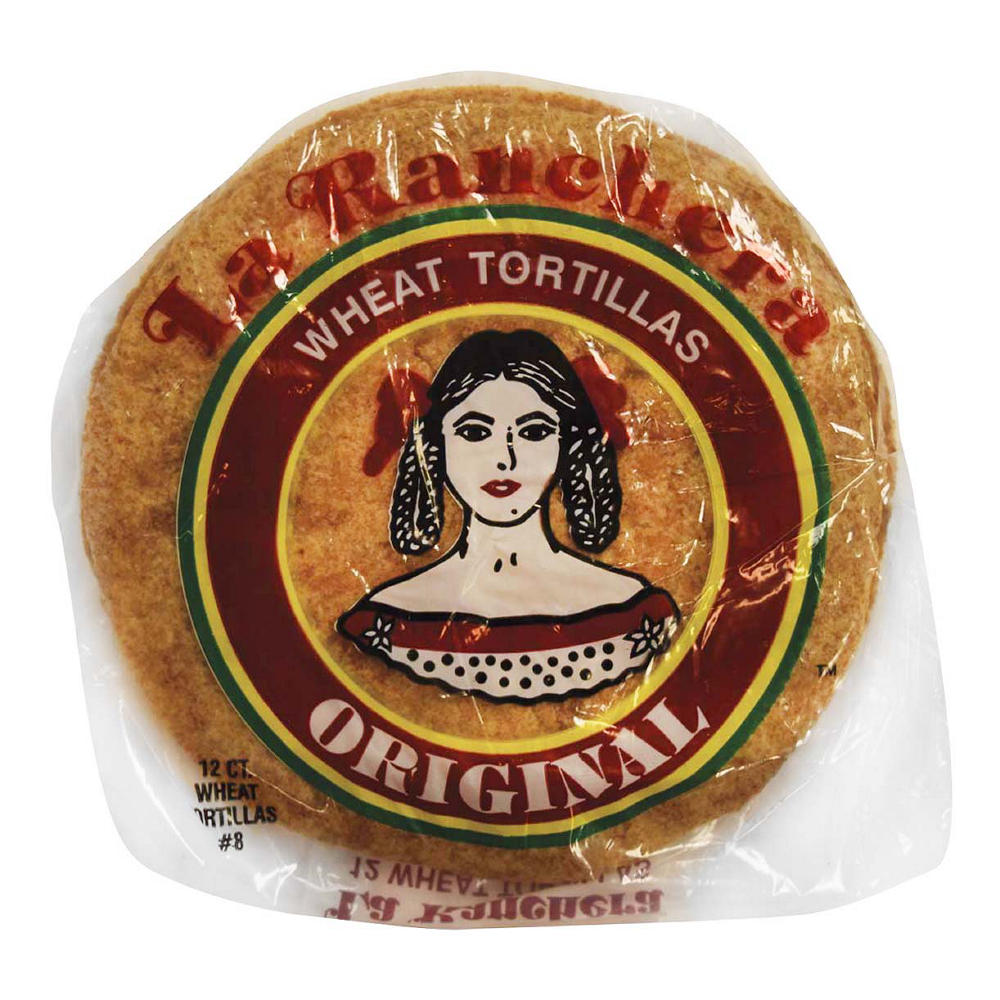 La Ranchera 8 in Wheat Tortillas, 12 ct