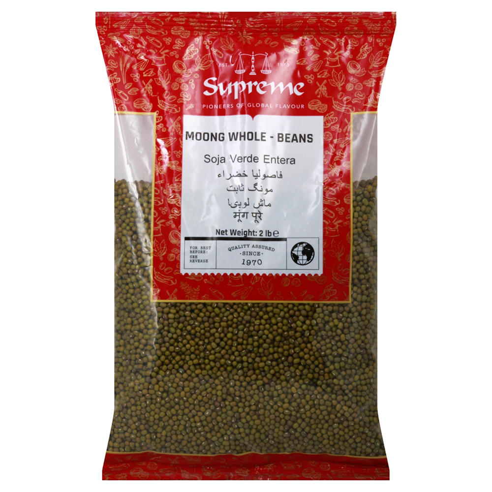 Supreme Whole Moong Beans, 2 lb