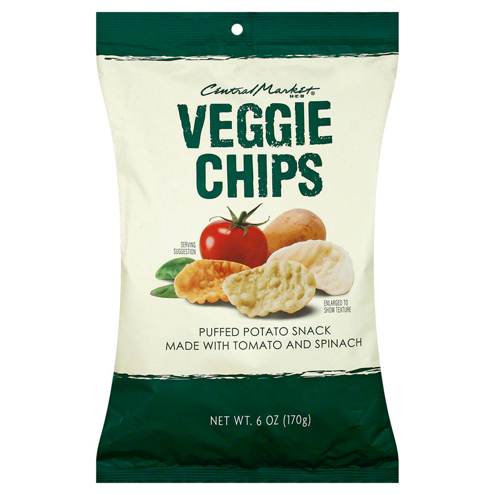 Central Market Veggie Chips, 6 oz