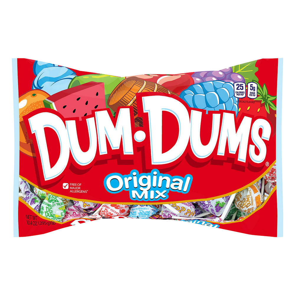 Dum-Dums Original Mix Pops, 10.4 oz
