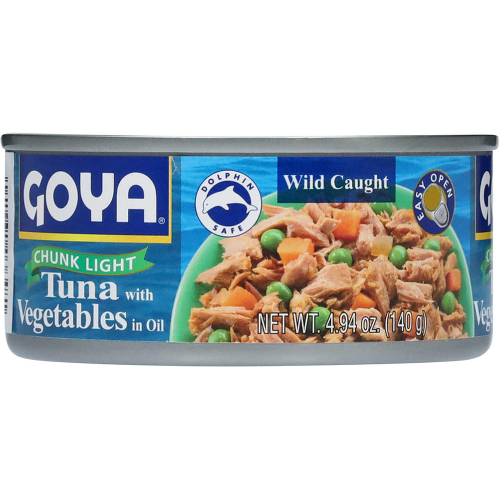 Goya Chunk Light Tuna with Vegetables, 5.82 oz