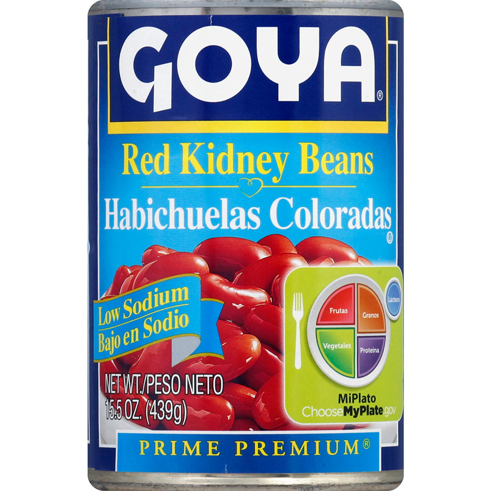 Goya Low Sodium Red Kidney Beans, 15.5 oz
