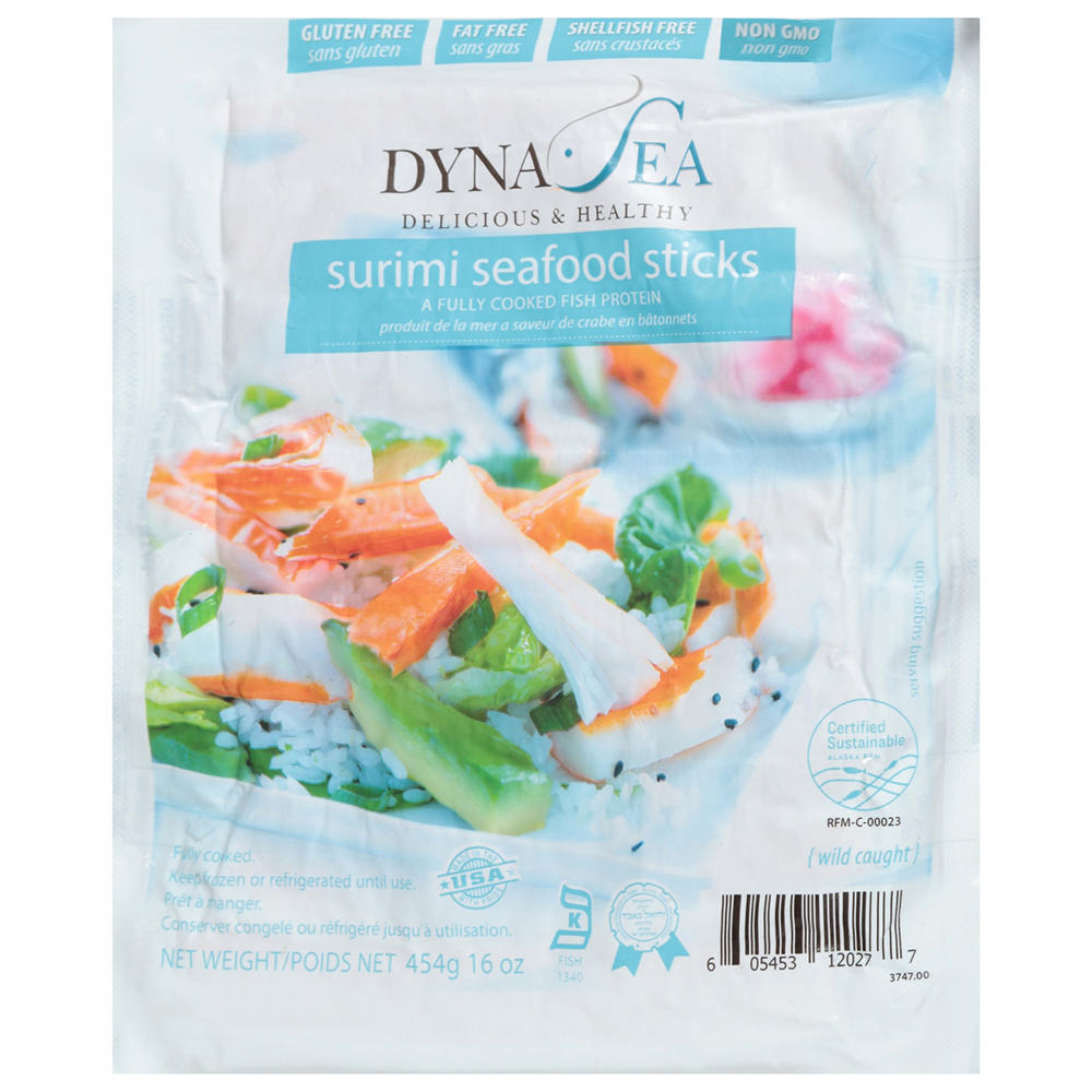 Dyna Sea Kosher Surimi Seafood Sticks, 16 oz