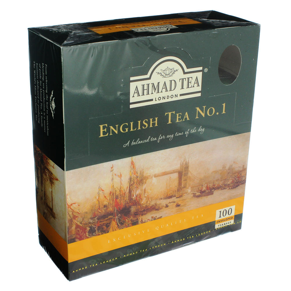 Ahmad English Tea No. 1, 100 ct