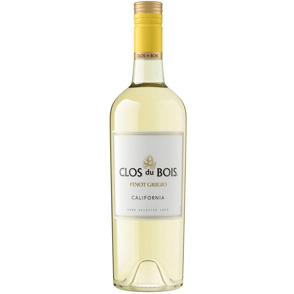 Clos Du Bois Pinot Grigio Calfornia White Wine, 750 mL