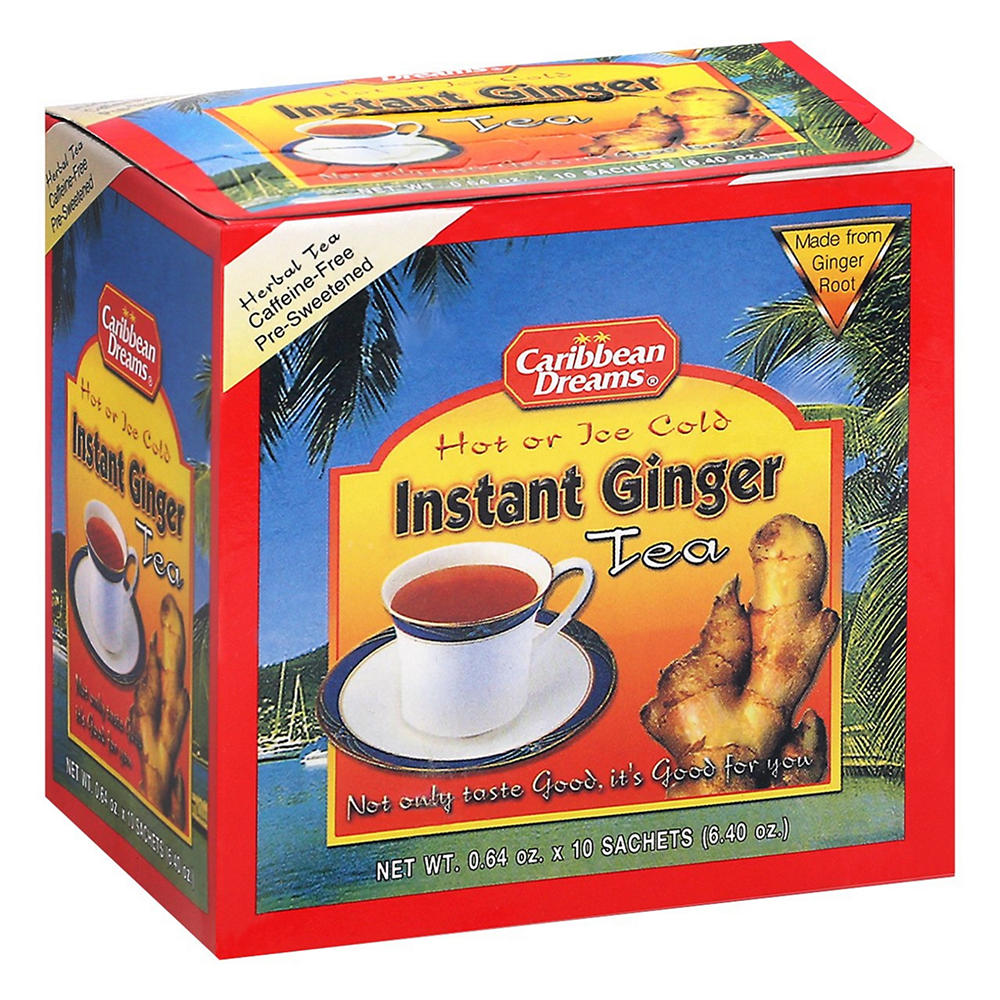 Caribbean Dreams Instant Ginger Tea, 10 ct