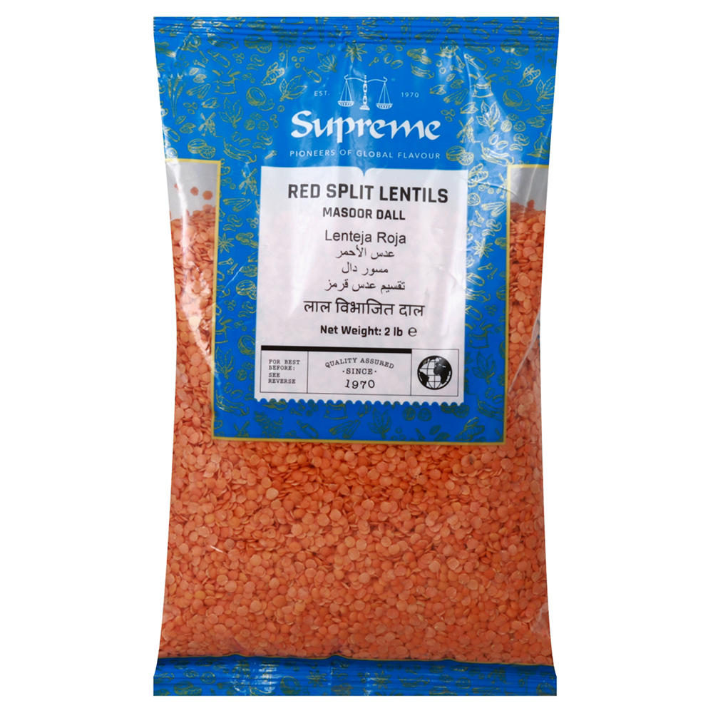 Supreme Supreme Masoor Dal Red Lentils, 2 lb