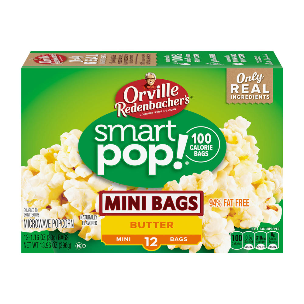 Orville Redenbacher's SmartPop! Butter Microwave Popcorn, 12 ct
