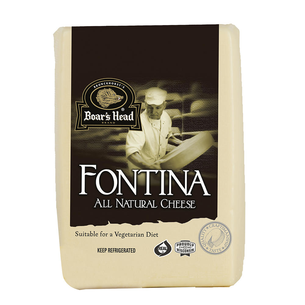 Boar's Head Fontina Cheese, Custom Sliced, lb