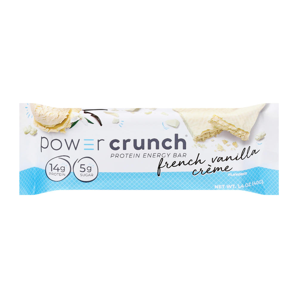 Power Crunch 14g Protein Energy Bar - French Vanilla Crème, 1.4 oz