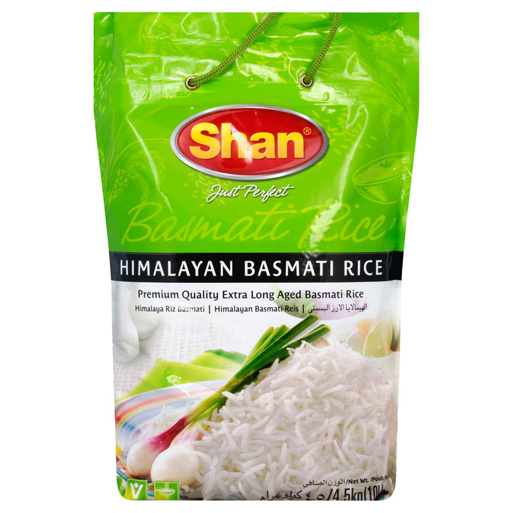 Shan Himalayan Basmati Rice, 10 lbs