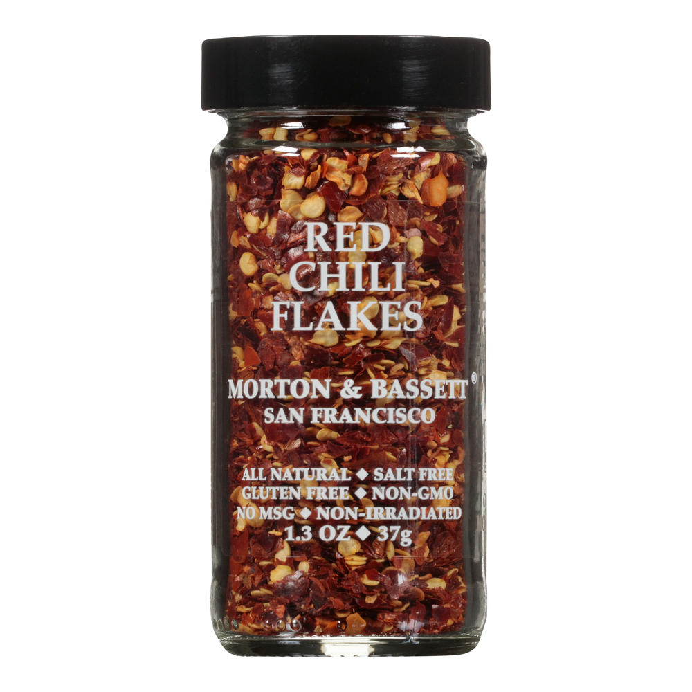 Morton & Bassett Red Chili Flakes, 1.3 oz