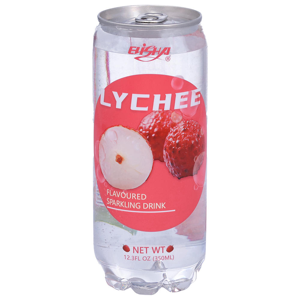 Elisha Flavored Sparkling Drink - Lychee, 12.3 oz