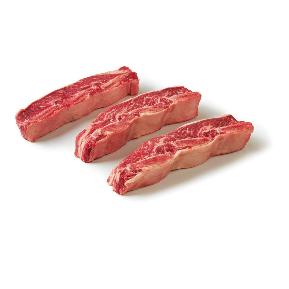 H-E-B Beef Flanken Style Rib Thick, LB