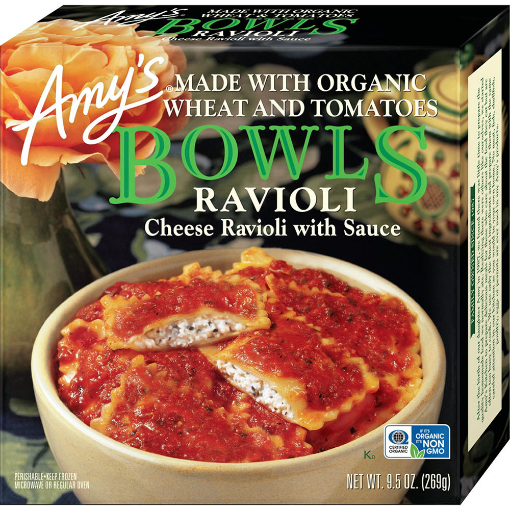 Amy's 14g Protein Cheese Ravioli Bowl, 9.5 oz