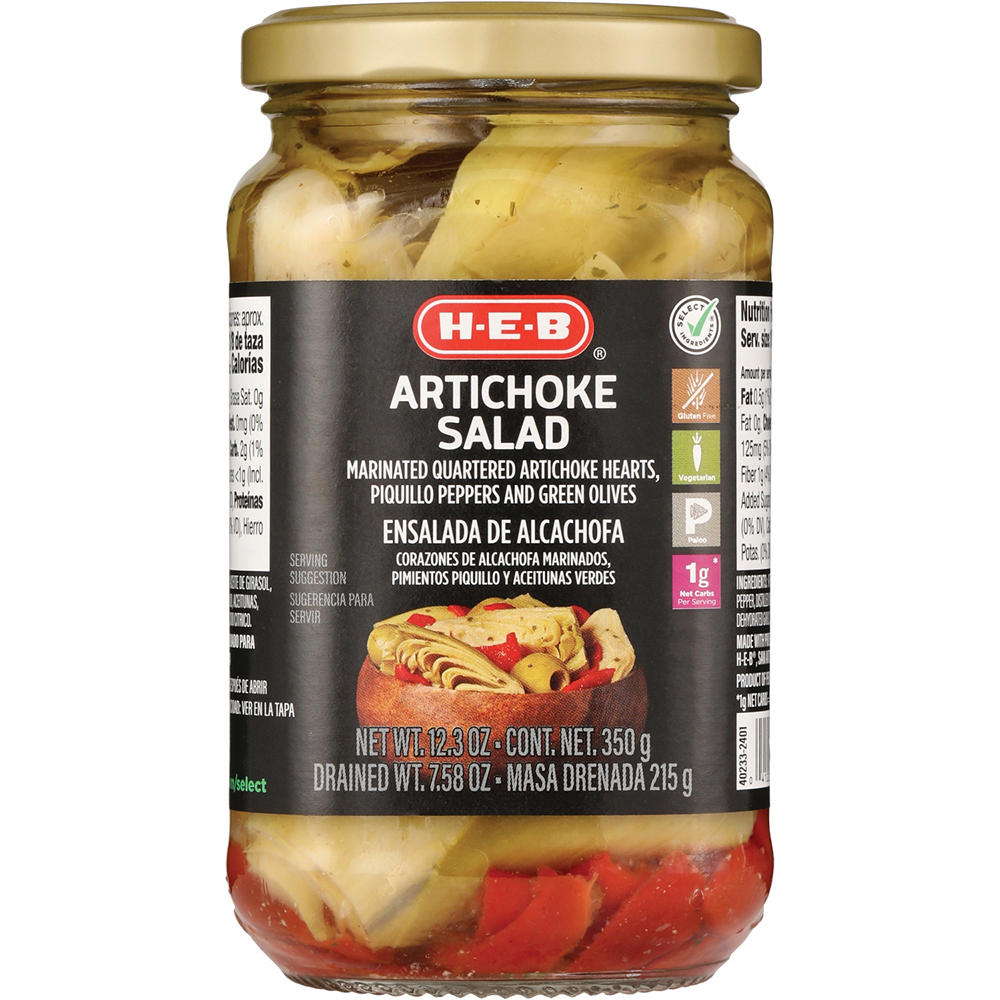 H-E-B Artichoke Salad, 12.3 oz