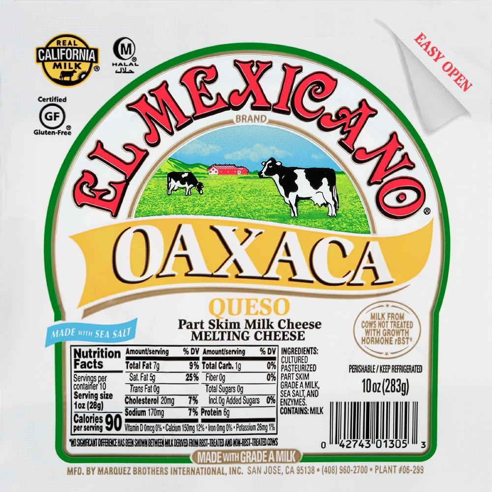 El Mexicano Oaxaca Queso Cheese, 10 oz